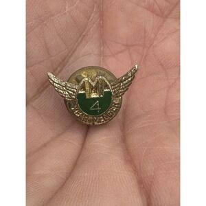Vintage Old AMA 4 Year Member Hat Lapel Pin American Motorcyclist Association